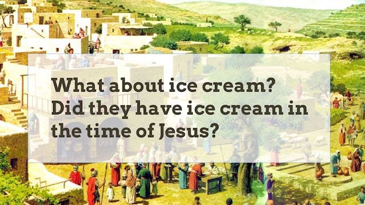 In Jesus' Time... (Inventions & Technology) image number null