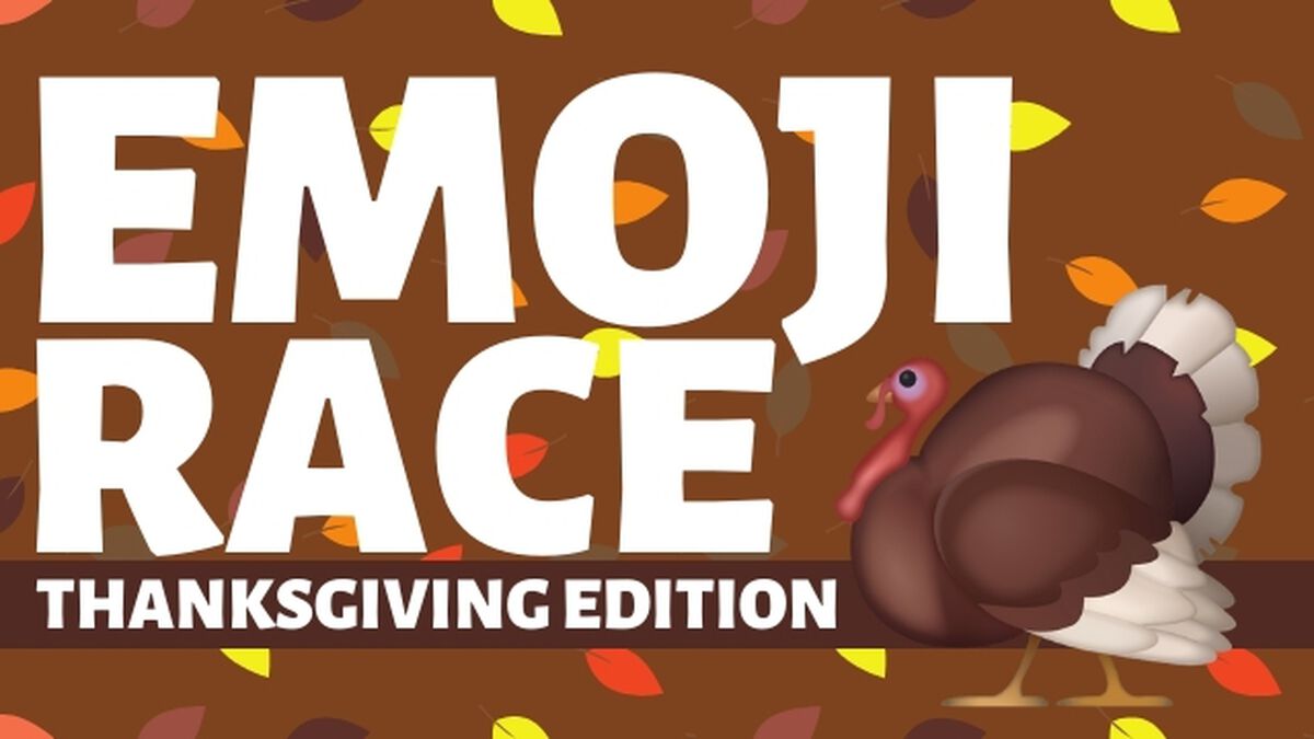 Emoji Race Thanksgiving Edition image number null
