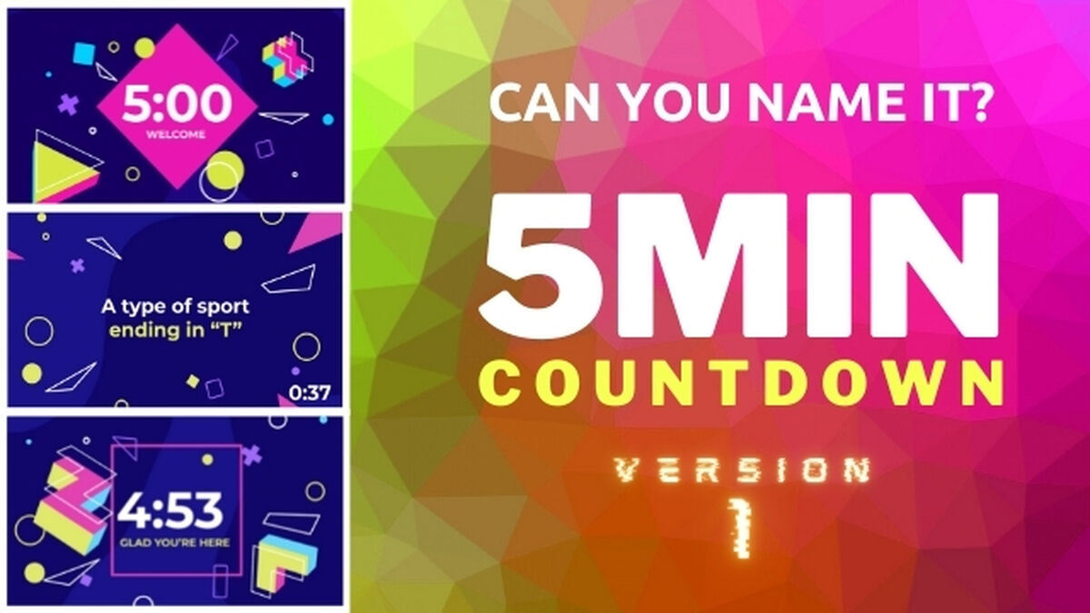 Can You Name - Countdown Video | Video | Download Youth Ministry
