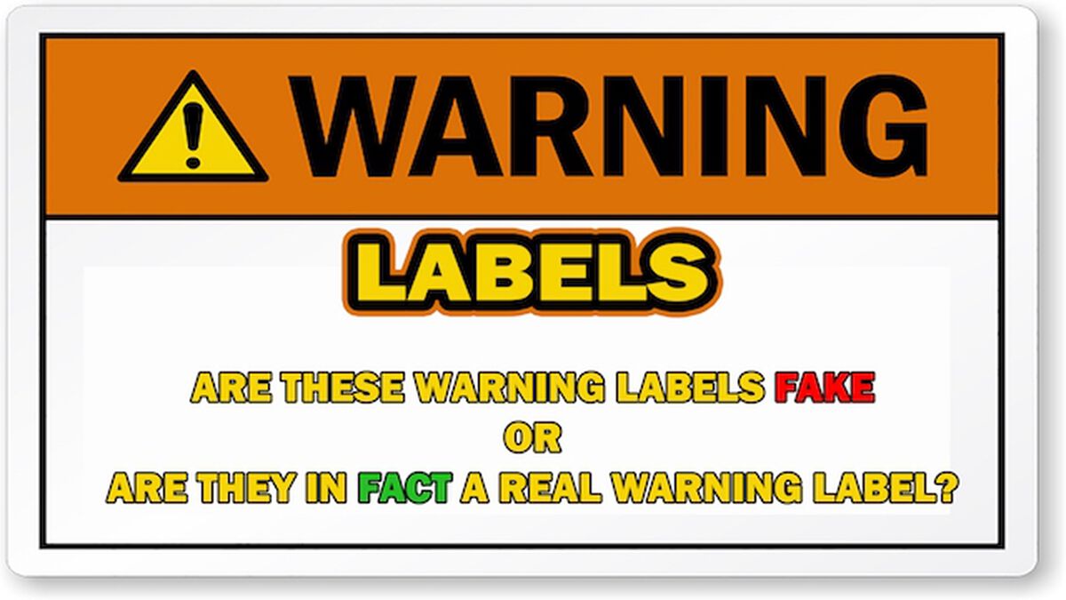 Warning Labels image number null