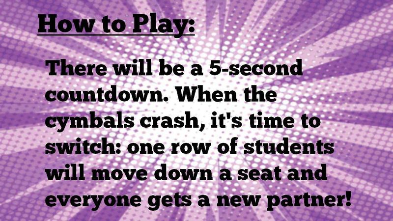 Speed Friending Game