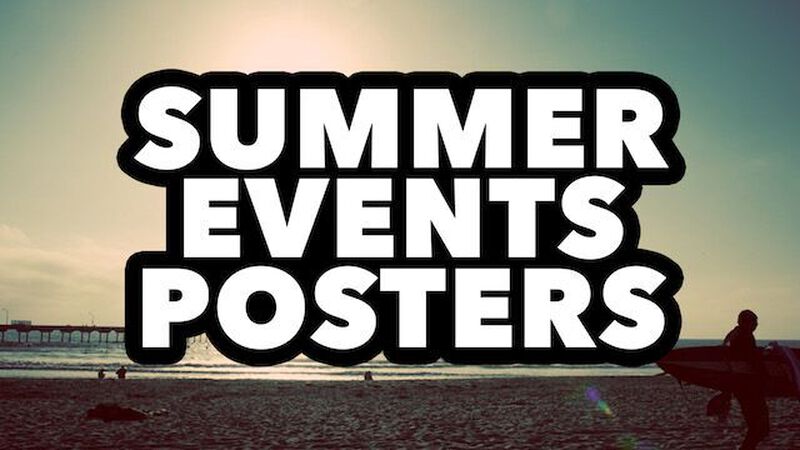 Summer Events Posters
