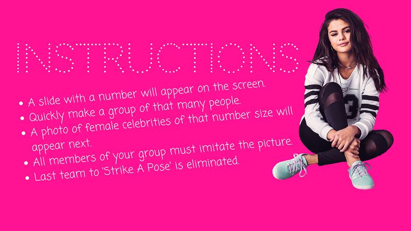 Strike a Pose: Famous Females Edition