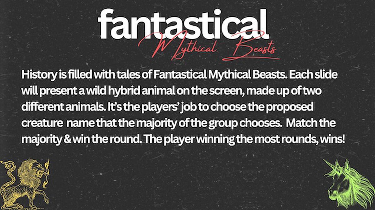 Fantastical Mythical Beasts | Animals | Download Youth Ministry
