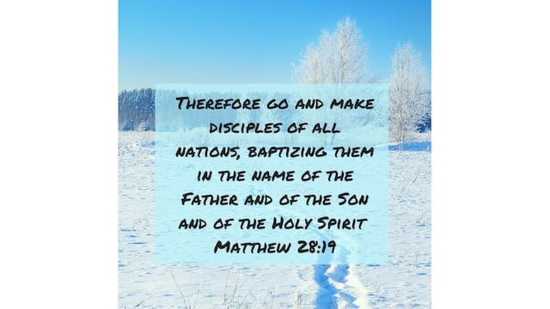 Daily Scriptures: Winter Themed Backgrounds | 60 posts | Social Media Package