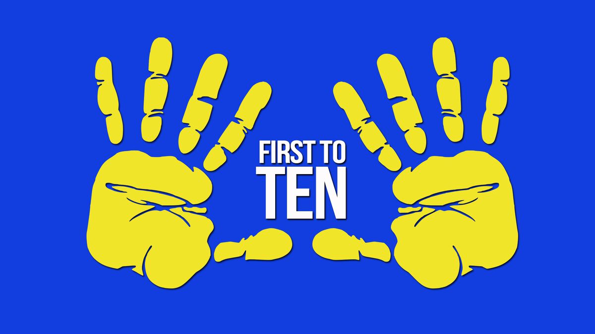 First to Ten image number null