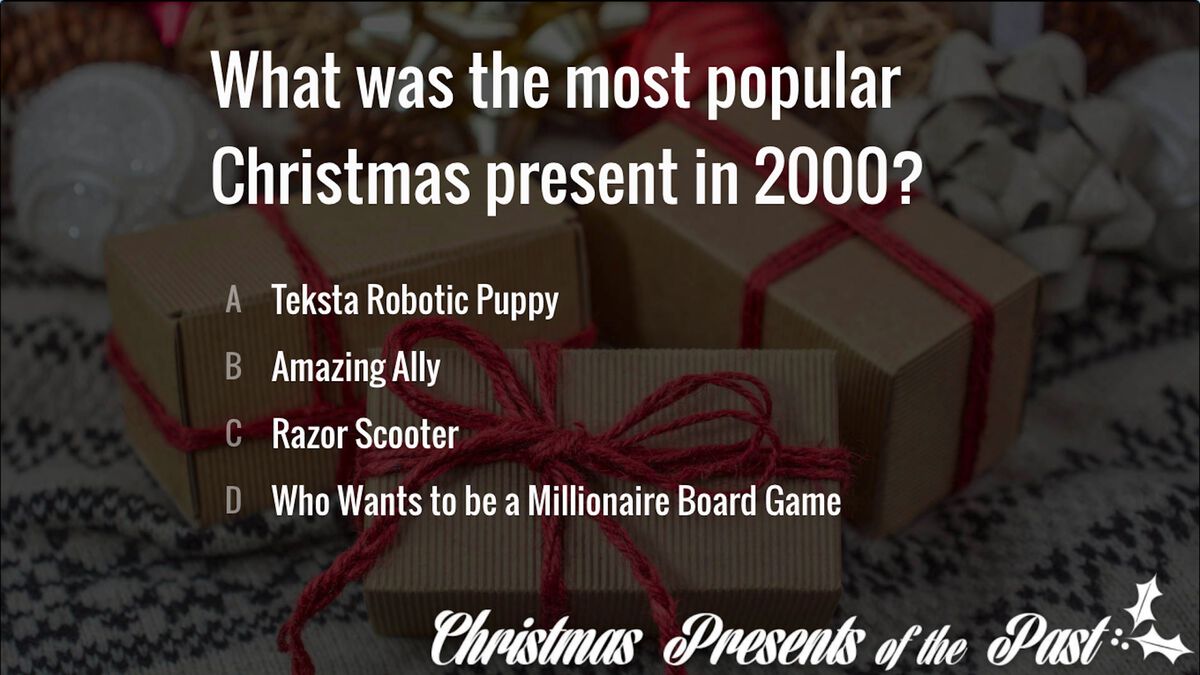 Christmas Presents of the Past image number null
