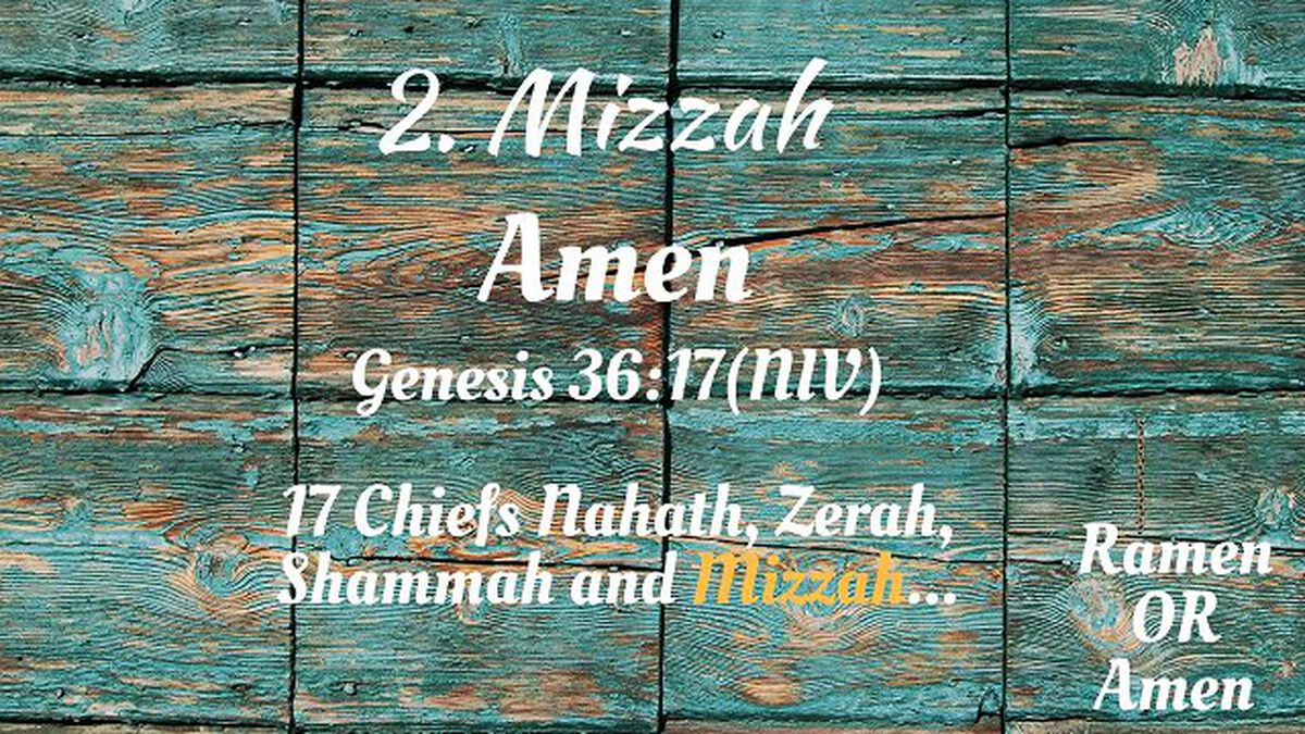 Ramen or Amen image number null