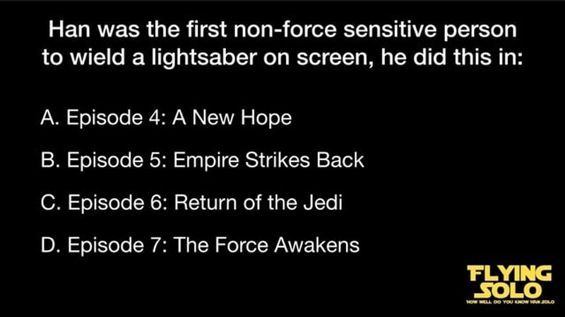 Flying Solo: How Well Do You Know Han Solo?