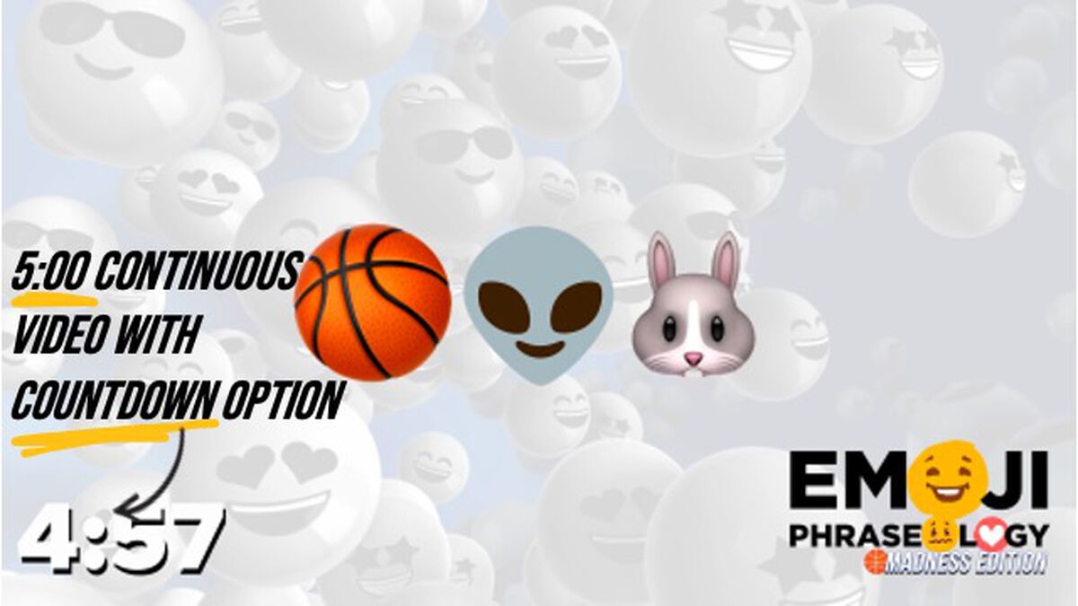 Basketball und 23 Emoji