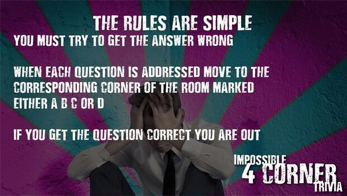 Impossible 4 Corner Trivia image number null