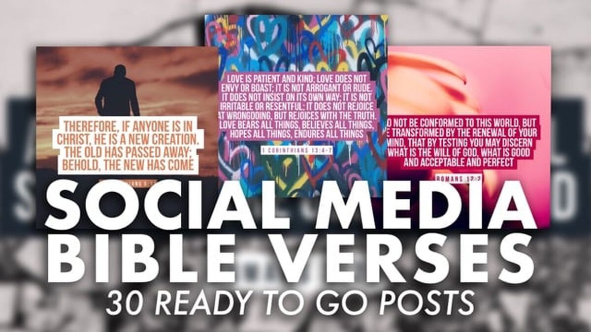 Social Media Bible Verses image number null
