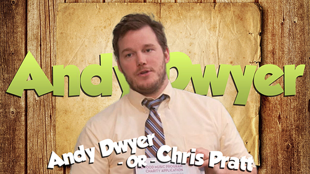 Andy Dwyer or Chris Pratt image number null