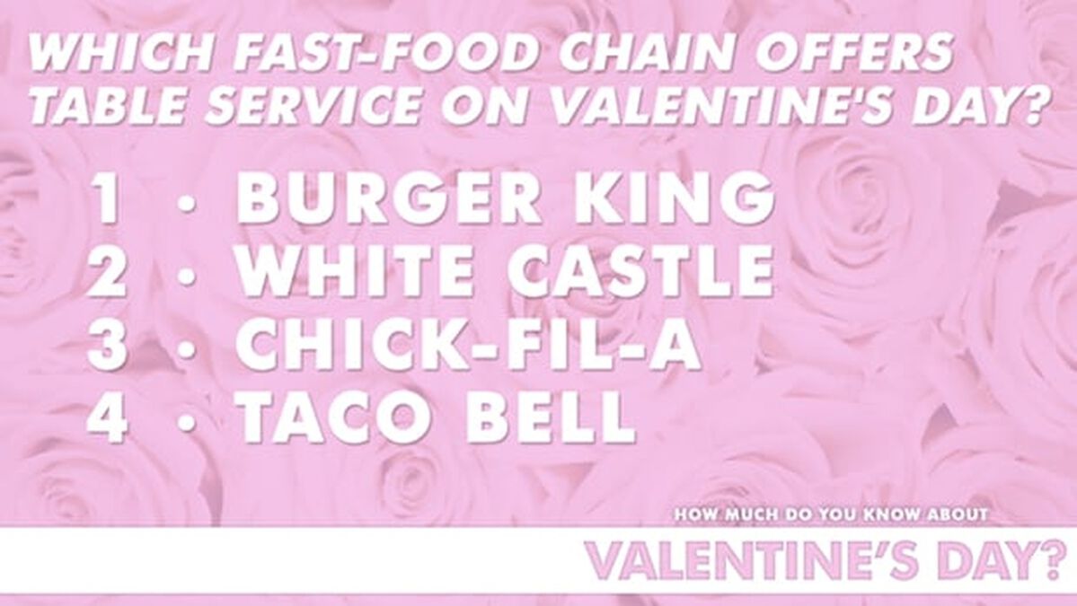 How Much Do You Know About Valentine's Day? image number null
