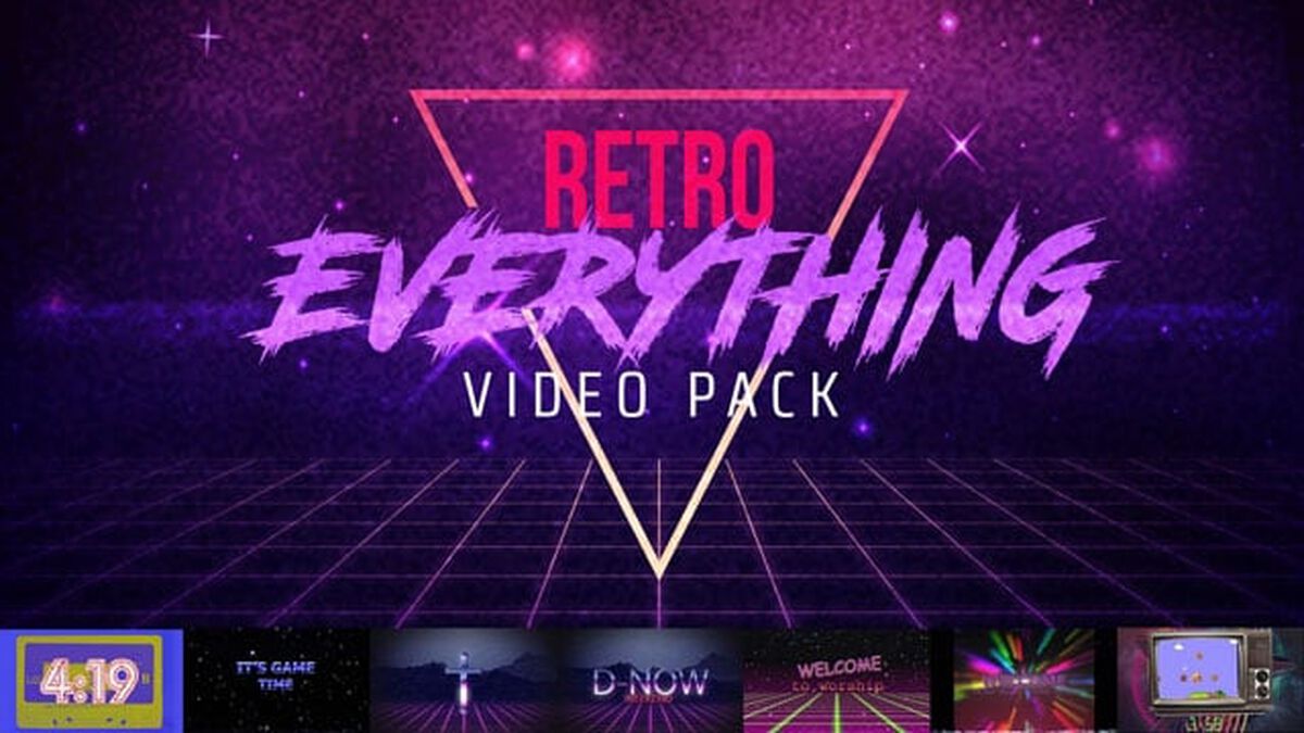  Retro Everything Video 8-Pack image number null