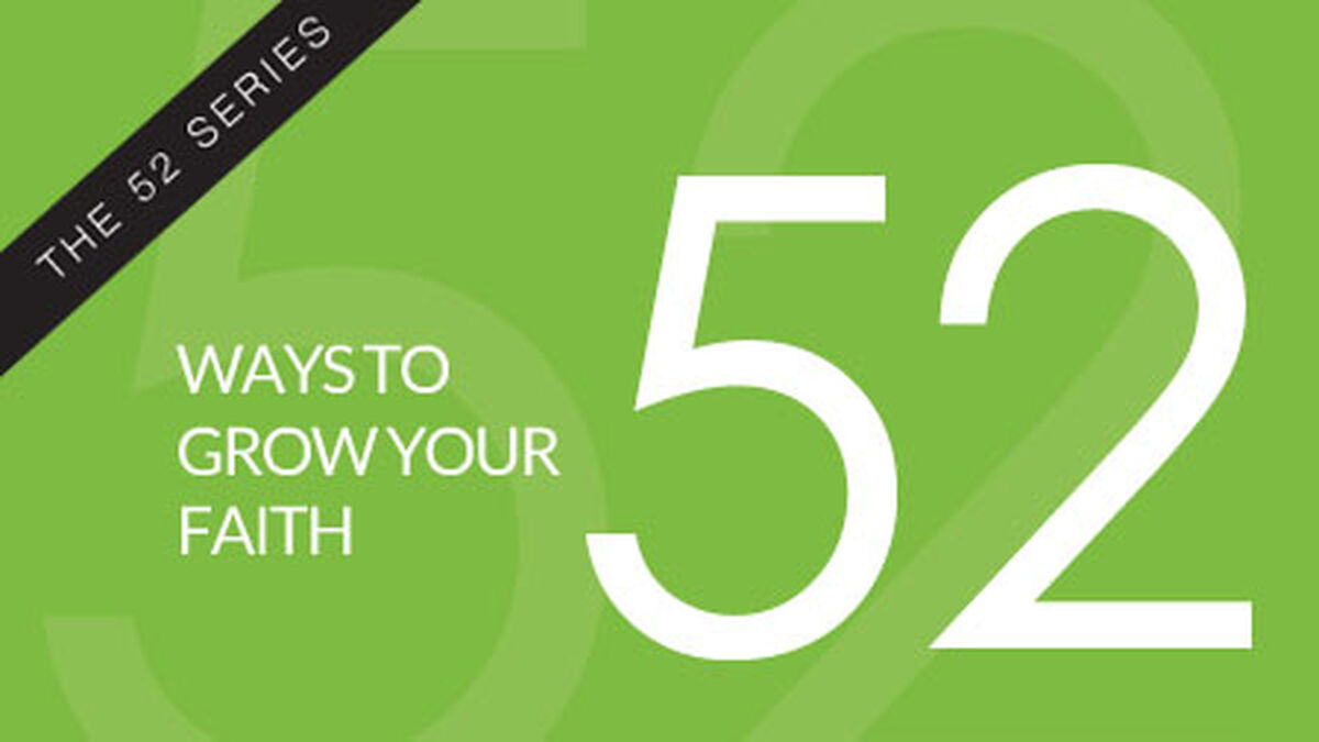 52 Ways to Grow Your Faith image number null