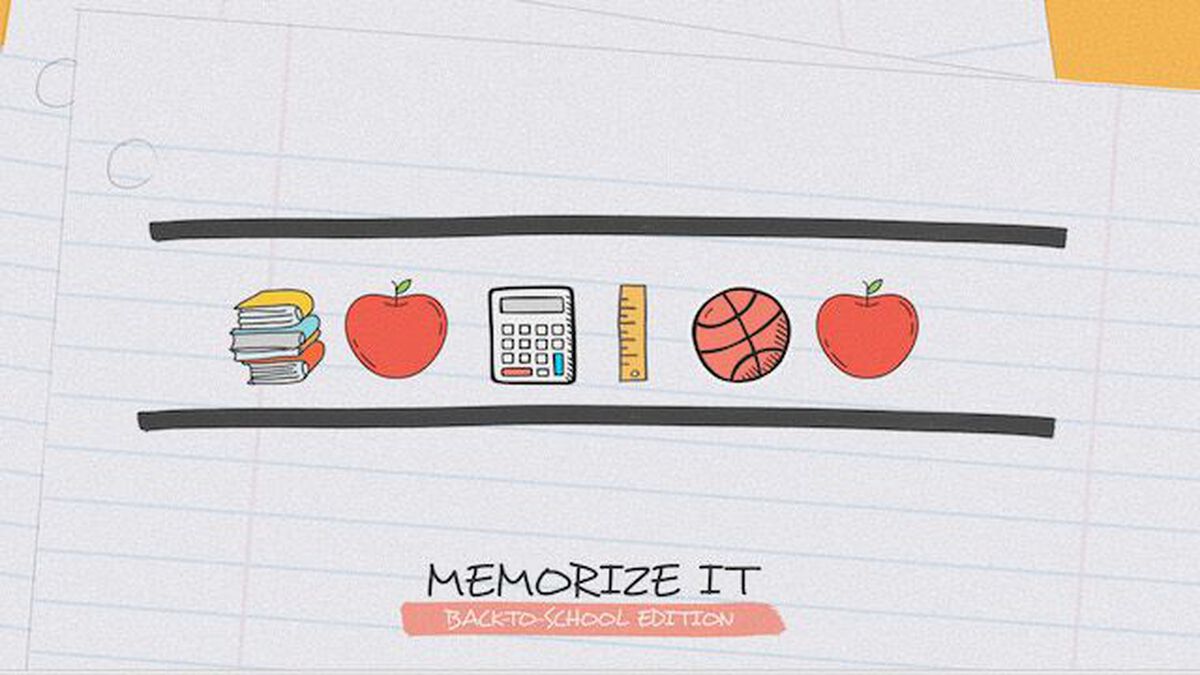 Memorize It: Back to School Edition image number null