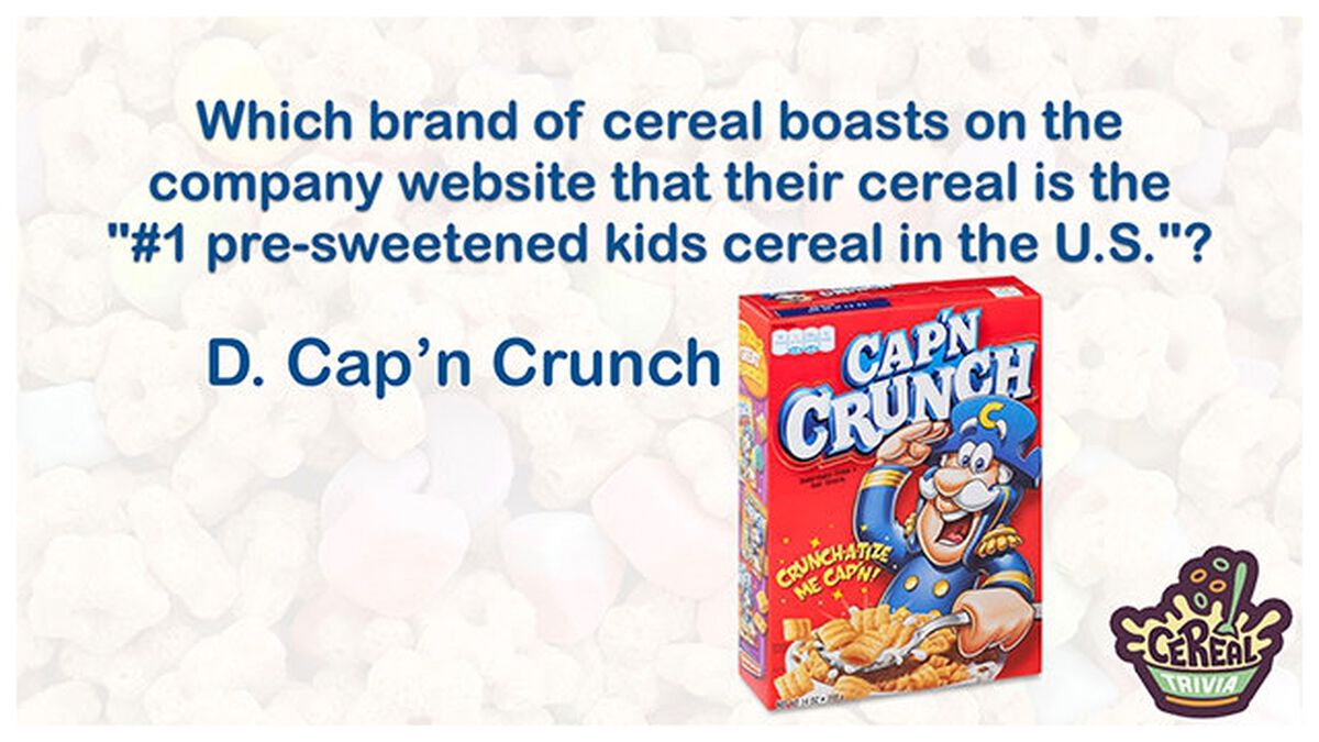 Cereal Trivia image number null