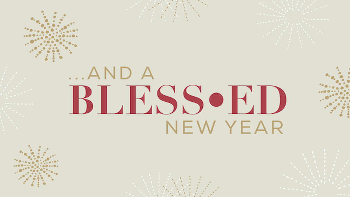 ...and a Bless-ed New Year image number null