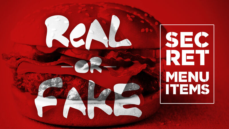 Secret Menu Item Game