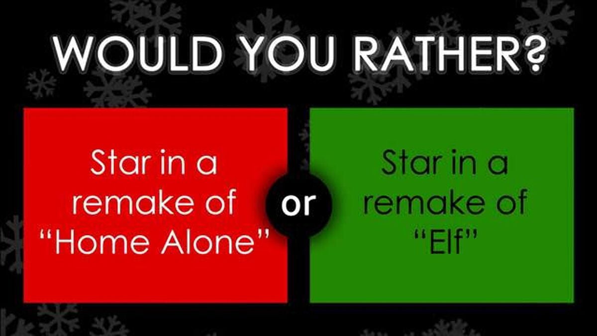 Would You Rather Icebreaker Christmas Edition image number null