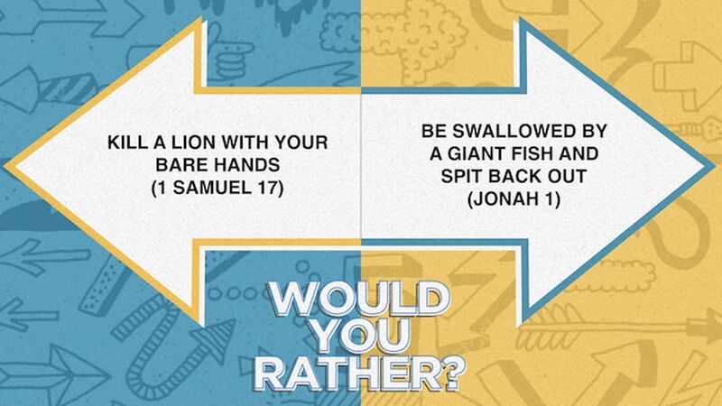 Would You Rather? Bible Edition