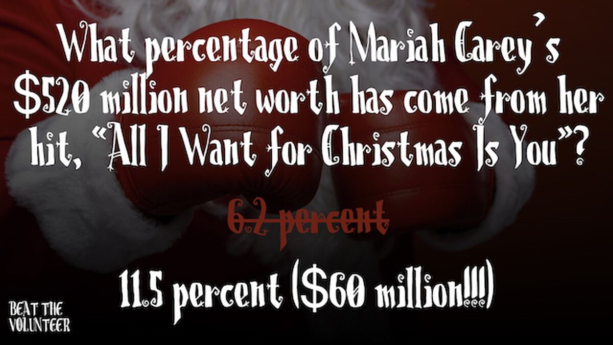 Beat the Volunteer - Christmas Edition image number null