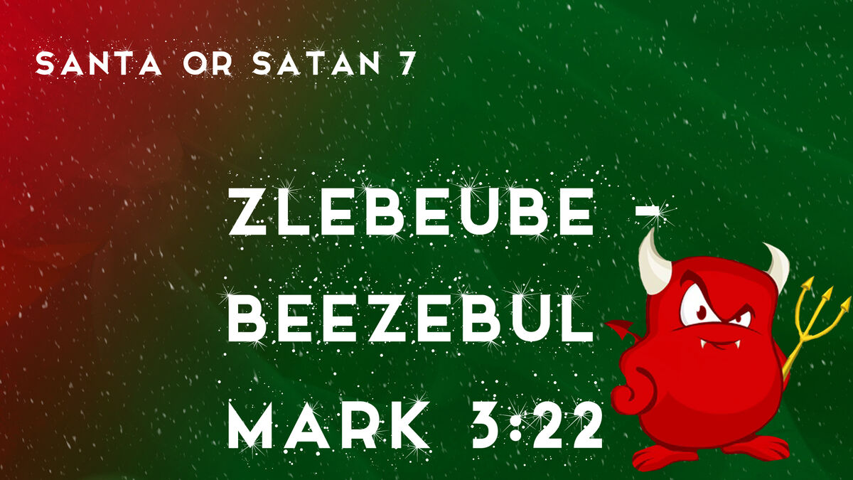 Santa or Satan image number null