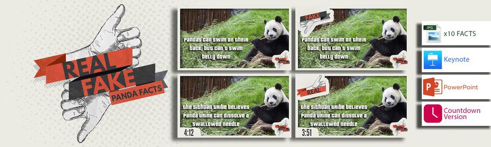 Real or Fake: Panda Facts 
