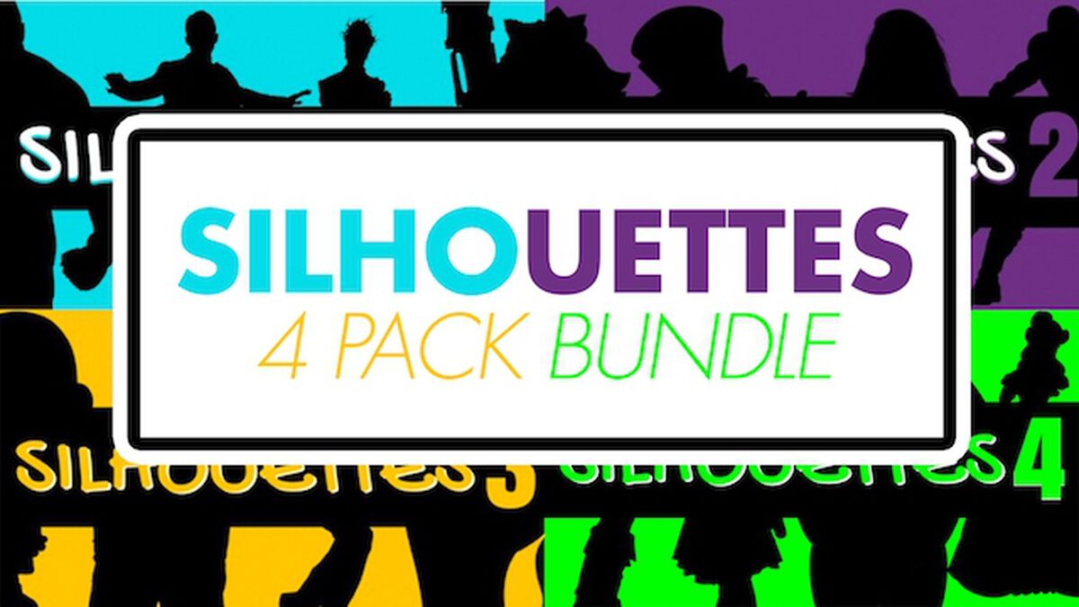 Silhouettes 4-Pack Bundle image number null