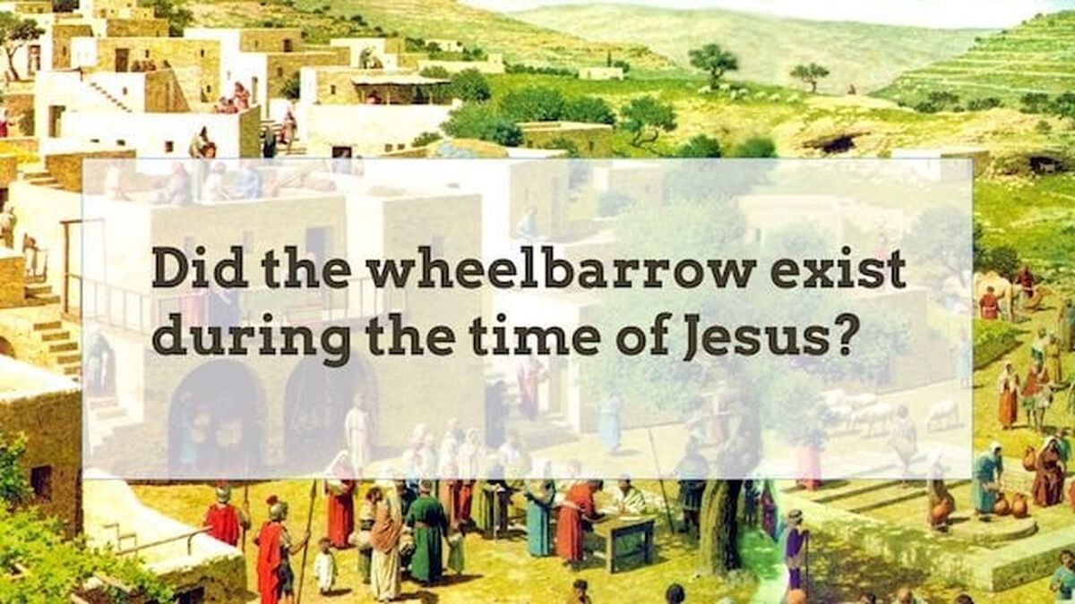 In Jesus' Time... (Inventions & Technology) image number null