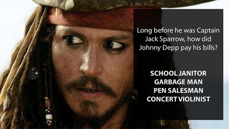 Celebrities' First Jobs