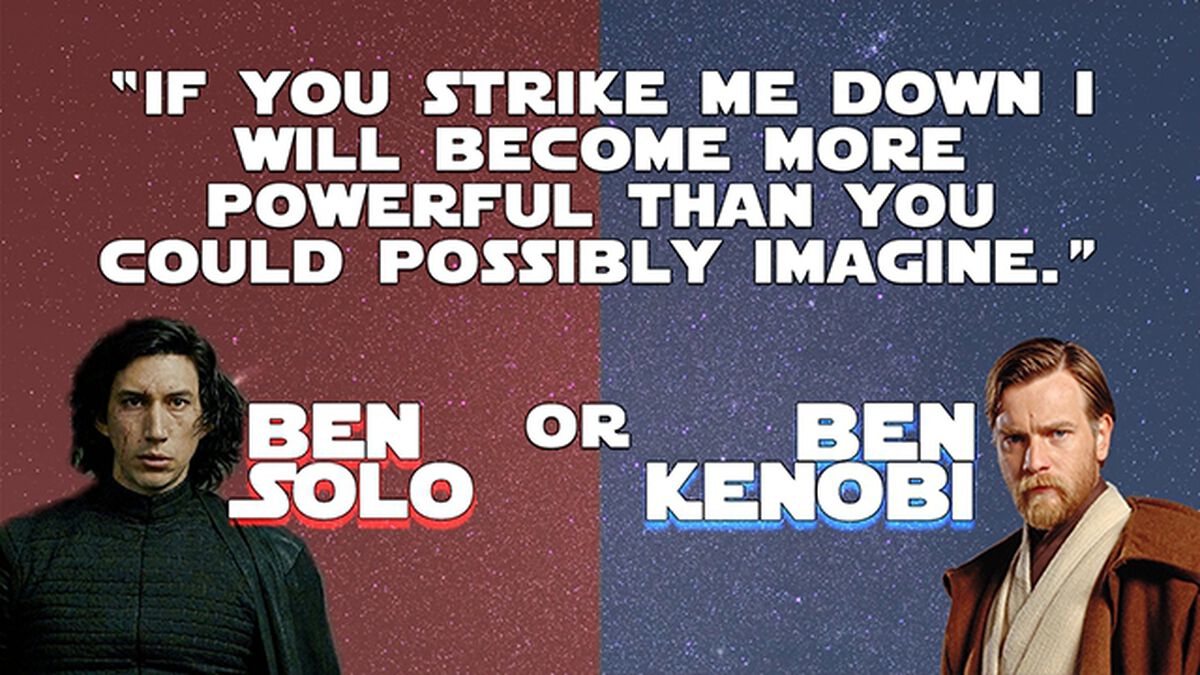 Which Ben Said It: Solo or Kenobi? image number null
