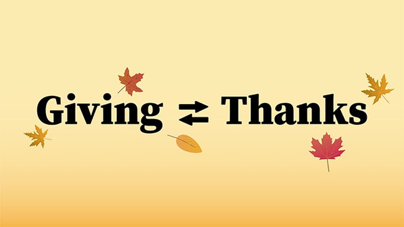 Giving Thanks