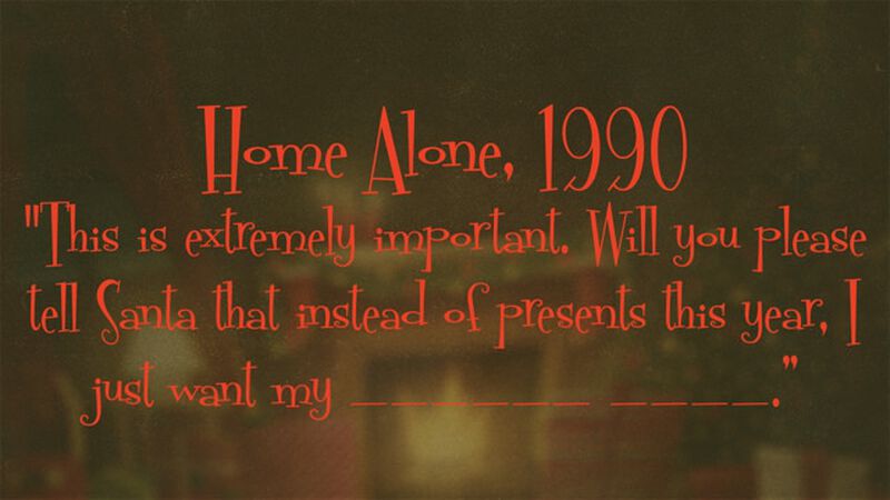 Finish The Christmas Movie Quote