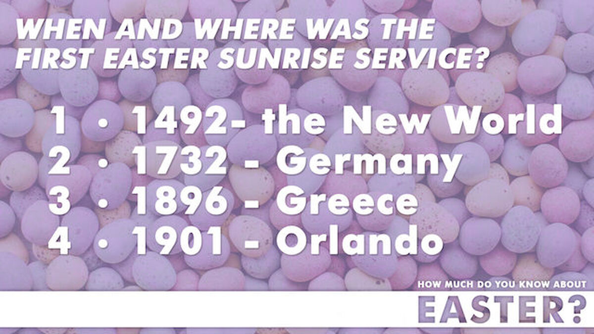 How Much Do You Know About Easter? image number null