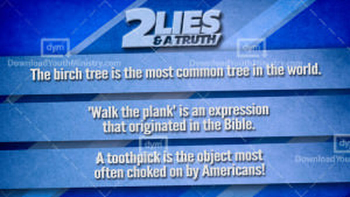 2 Lies 1Truth Game image number null