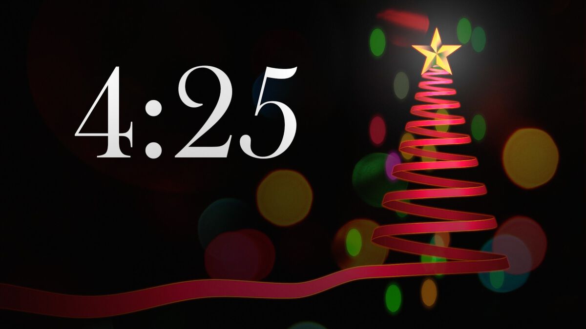 Christmas Ribbon Countdown image number null