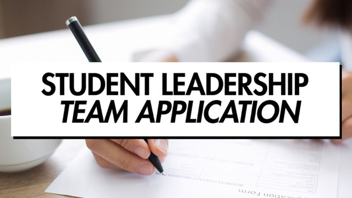 Student Leadership Team Application & Forms image number null