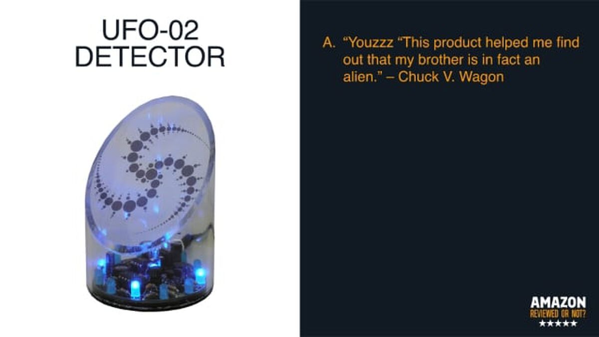 Amazon: Reviewed or Not? image number null