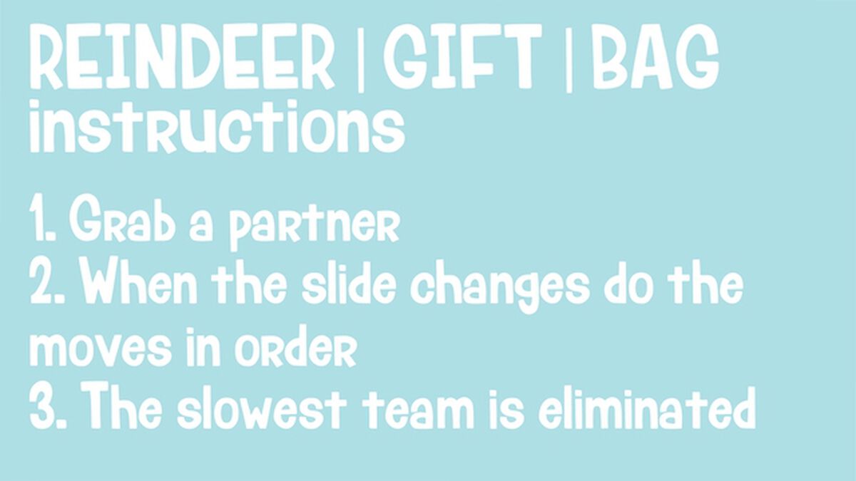 Reindeer Gift Bag image number null