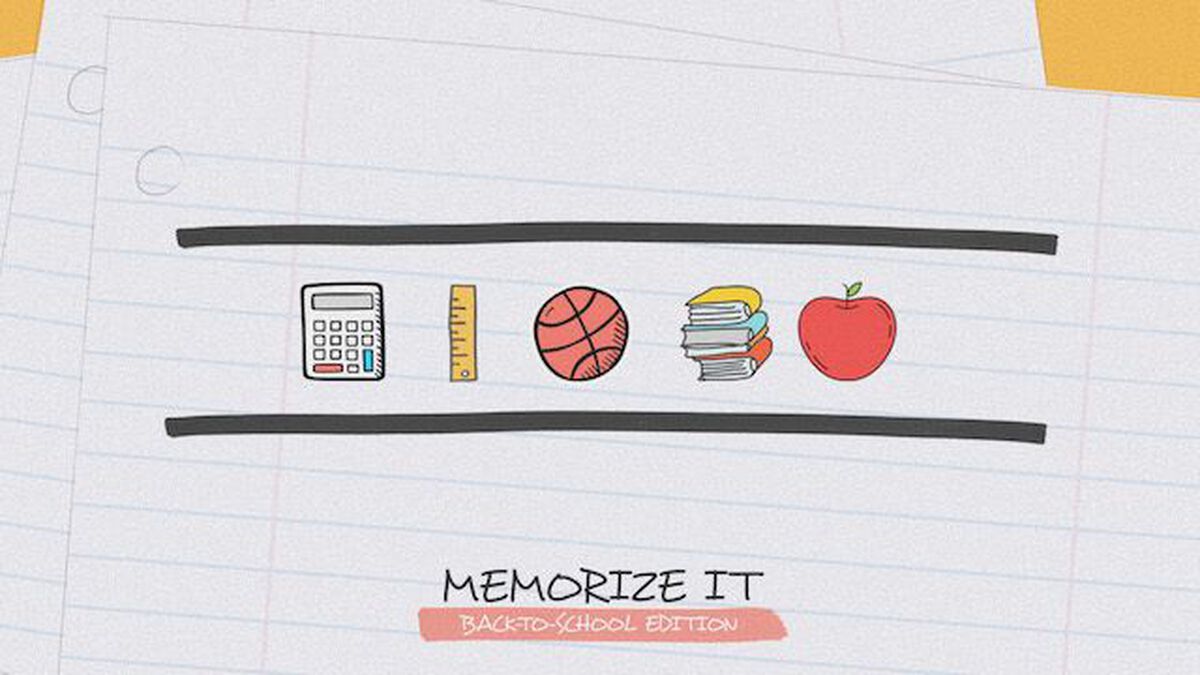 Memorize It: Back to School Edition image number null