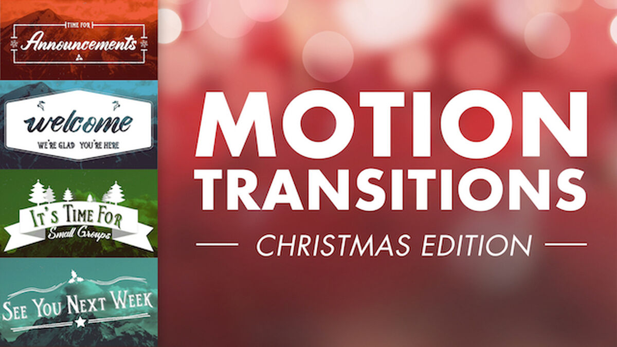 Christmas Motion Transitions image number null