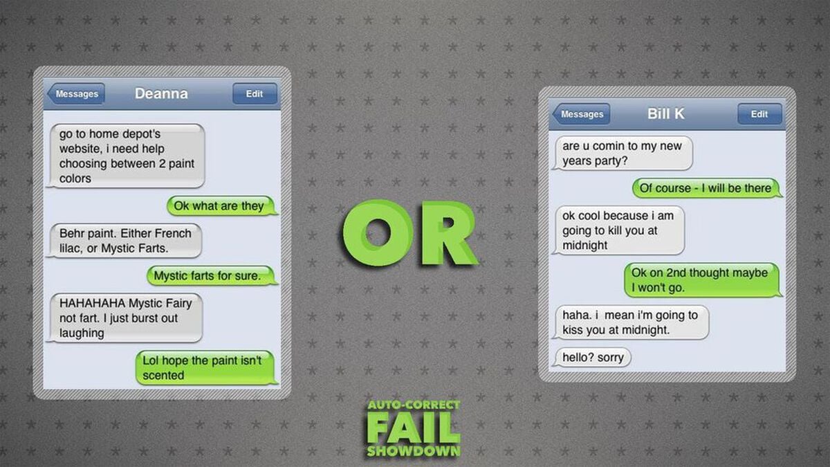 Auto-Correct Fail Showdown image number null