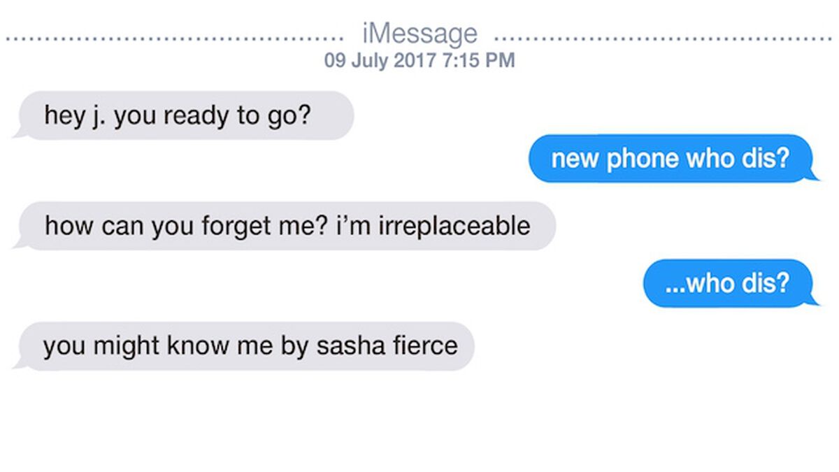 New Phone Who Dis? image number null
