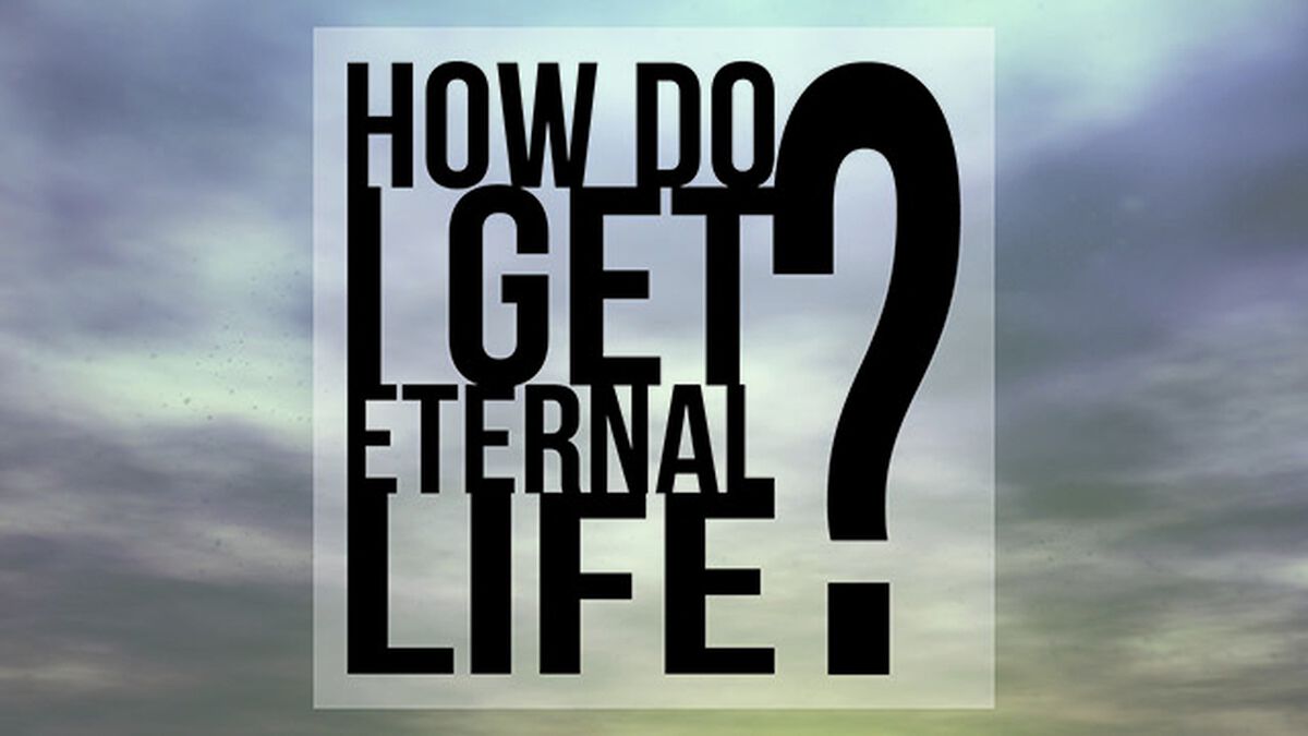How Do I Get Eternal Life? image number null