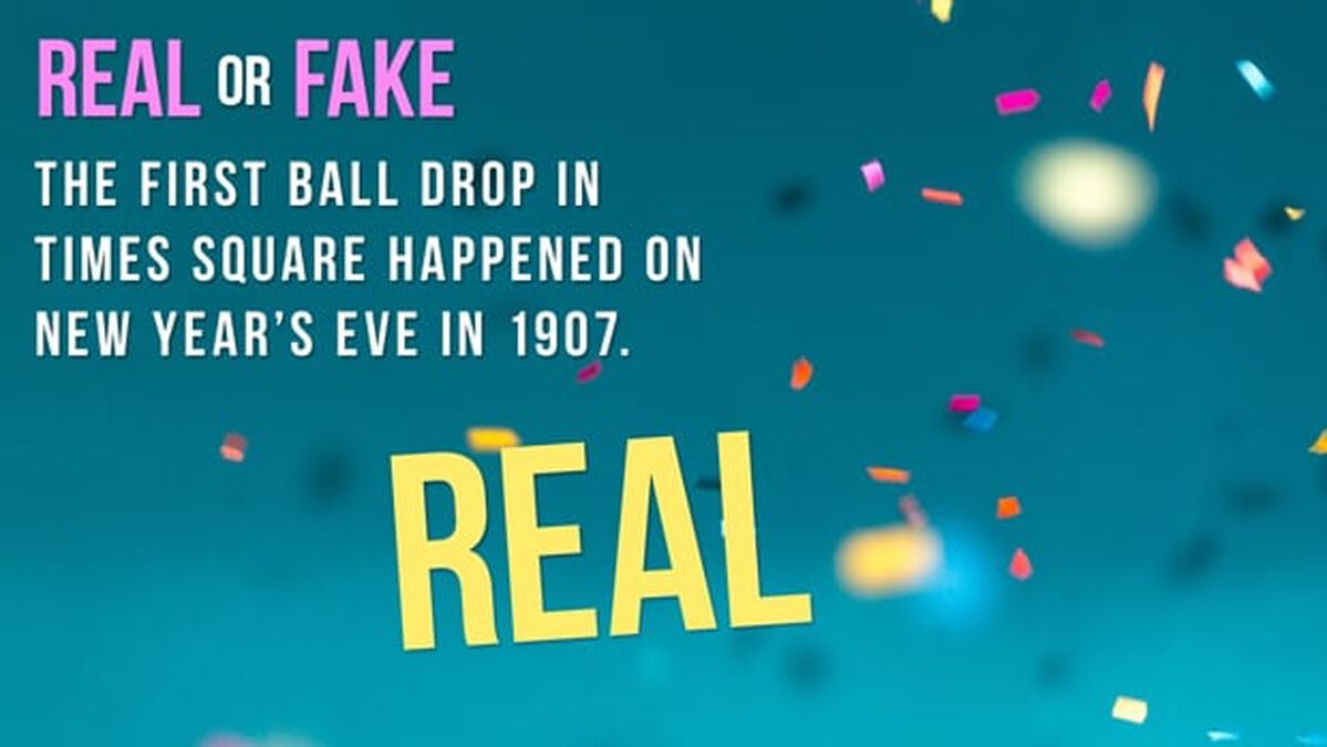 REAL OR FAKE: Happy New Year Edition image number null