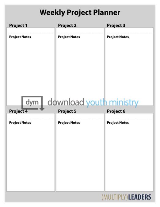 Personal Ministry Planner image number null
