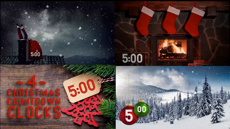 Christmas Countdown Clocks