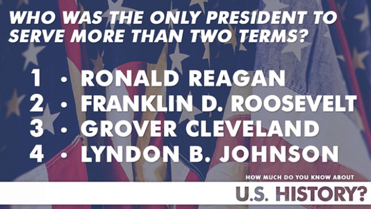 How Much Do You Know About US History: Presidents Edition image number null